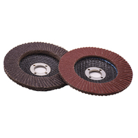 Disque Abrasif en Oxyde d'Aluminium de Haute Qualité 4,5 Pouces T27/T29 Dureté Moyenne Grain 40-120 pour Métaux Inoxydables OEM Disponible