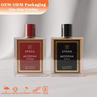 Label logam tahan air yang dapat disesuaikan Label parfum logam tahan gores berperekat tinggi