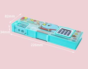 Nouveauté, <span class=keywords><strong>calculatrice</strong></span> en plastique de haute qualité, trousse à crayons pour fille, boîte à crayons légère, boîte à stylos kawaii, trousse scolaire pour enfants - Product Image 2