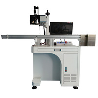 Machine de marquage laser ultraviolet de bureau pour pneus, pour l'impression de codes-barres et de logos sur surfaces en caoutchouc