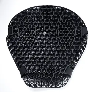 Honeycomb Motorcycle Gel Pad Seat Foldable Gel Cushion Seat For Motorcycle