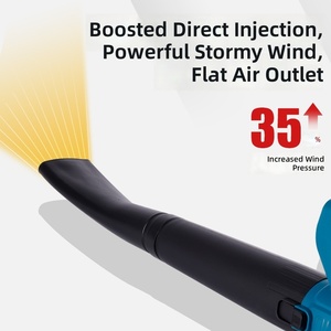 <span class=keywords><strong>Souffleur</strong></span> de jardin sans fil professionnel industriel 21V, batterie rechargeable 3.0Ah, débit d'air 13m/s, balayeuse de feuilles, machine de nettoyage de la neige - Product Image 5
