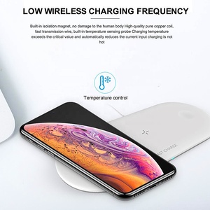 Qi <span class=keywords><strong>Chargeur</strong></span> Sans Fil 10W pour <span class=keywords><strong>Apple</strong></span> Montre 5 4 3 2 1 Airpods iWatch 10W 3 en 1 protection de Remplissage Sans Fil rapide pour <span class=keywords><strong>iPhone</strong></span> 11 Pro XS X - Product Image 3