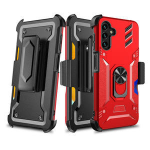 Étui de protection magnétique 3 en 1 avec clip ceinture pour Samsung <span class=keywords><strong>Galaxy</strong></span> <span class=keywords><strong>A13</strong></span> <span class=keywords><strong>5G</strong></span>, couverture intégrale à 360° - Product Image 1