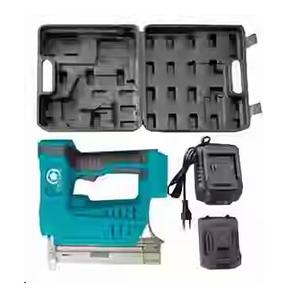 Meilleure vente <span class=keywords><strong>Agrafeuse</strong></span> sans fil alimentée par batterie au lithium 18V <span class=keywords><strong>Agrafeuse</strong></span> électrique industrielle et de bricolage portable avec 1 an de garantie - Product Image 1
