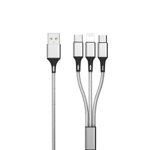 Regalos Corporativos Personalizados, <span class=keywords><strong>Cable</strong></span> <span class=keywords><strong>de</strong></span> Carga 3 en 1, 3A, Autoenrollable, Organizador, <span class=keywords><strong>Cable</strong></span> Fácil <span class=keywords><strong>de</strong></span> Enrollar para Teléfono 15, Oplaadkabels - Product Image 5