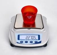 0.01g haute précision électronique Smart Portable LCD LED analytique RS232 USB Balance carrée pour le pesage de bijoux de laboratoire