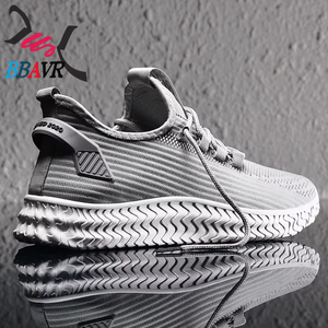 Chaussures décontractées pour hommes en PVC à lacets, style 2021, nouvelle mode, noires - Product Image 3