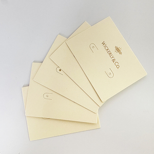 High Quality Custom Embossed Gold Foil Logo Green Thank You <strong>Cards</strong> Recycle Paper Gift <strong>Card</strong> Wedding <strong>Card</strong> - Product Image 5