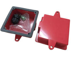 Boîte arrière pour système d'installation de cloche d'alarme incendie, boîte de dispositif d'assemblage pour cloche d'incendie - Product Image 1