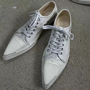 Chaussures en toile montantes personnalisées de haute qualité pour filles, chaussures plates décontractées à bout pointu pour femmes - Product Image 3