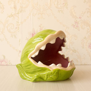 Porta Caramelle a Forma di Bocca Aperta, Contenitore per Dolcetti di Halloween, Organizzatore per Chiavi, Porta Caramelle per Dolcetto o Scherzetto - Product Image 3