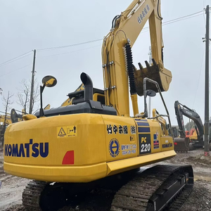 Excavatrice Komatsu PC210-8 d'occasion du Japon, 22 tonnes, avec moteur et boîte de vitesses, équipement de construction avec inspection vidéo et EPA - Product Image 3