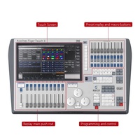 Tout dernier contrôleur Tiger Tiger Touch avec connexion manuelle DMX pour bars et discothèques Caractéristiques gradateurs Console d'éclairage