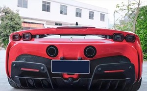Nuovo Diffusore Posteriore in Fibra di Carbonio Secca di Alta Qualità OEM per Kit Carrozzeria <span class=keywords><strong>SF90</strong></span> - Product Image 5
