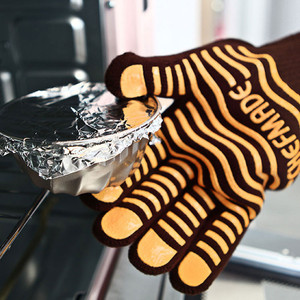 Mitaines de cuisson pour micro-ondes, en coton, résistantes à la chaleur, cuisine, fait à la main - Product Image 2