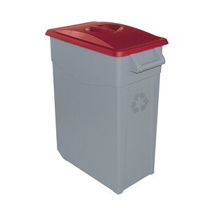 Contenitore per rifiuti Zeus, 65 litri. Verde. - Product Image 1
