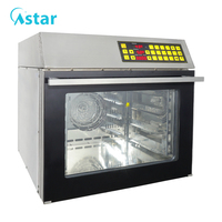 Horno Comercial con Bandeja de Convección, Controlador de Termostato Automático, Multifunción