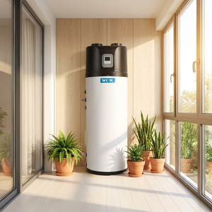 <span class=keywords><strong>Chauffe</strong></span>-<span class=keywords><strong>eau</strong></span> <span class=keywords><strong>thermodynamique</strong></span> tout-en-un à pompe à chaleur air-<span class=keywords><strong>eau</strong></span> DHW 150L 200L 300L pour hôtels, extérieur et usage domestique R290 - Product Image 6