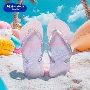 Sandalias Hotmarzz Negras para Mujer, Diseño Abierto, Antideslizantes, Impermeables, Transpirables, Coloridas, para Playa y Uso en Exteriores - Product Image 2