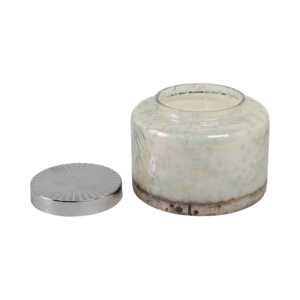 Grande Candela Profumata in Vetro Macchiettato, Decorativa per Interni ed Esterni, Arredamento Casa - Product Image 2
