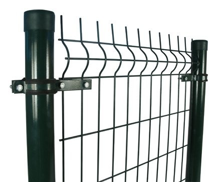 Powder Coated 1.5m 3d Curved Wire Mesh Fence Galvanized Steel