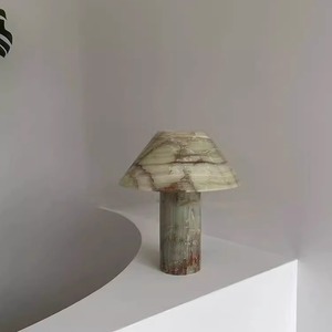 Natural Marble <b>Table</b> Lamp Led Light E27 Switch Control Desktop Lamp For Living Room Bedroom <b>Study</b> - Product Image 4