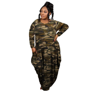 <span class=keywords><strong>Robe</strong></span> <span class=keywords><strong>de</strong></span> mode pour femmes européennes et américaines, avec imprimé à motifs, poches, grande <span class=keywords><strong>taille</strong></span>, coupe ample, <span class=keywords><strong>robe</strong></span> extra large - Product Image 4