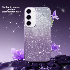 Электролитический градиентный блестящий чехол для телефона S26Ultra S25 A17, защитный чехол из ТПУ для мобильного телефона - Product Image 3