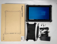 GENZO 12 pulgadas tableta robusta Windows RS232 industrial extremli tableta robusta i5 i7 Windows montaje en vehículo