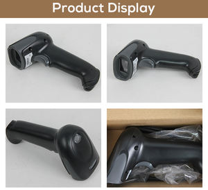 Escáner de Código de Barras Inalámbrico de Mano con Base de Carga, Reconocimiento de Códigos 1D y 2D de Alta Velocidad para Punto de Venta y Caja Registradora - Product Image 4