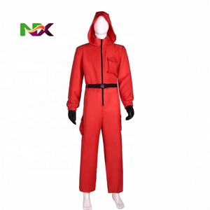 Costume d'<span class=keywords><strong>Halloween</strong></span>, personnage de film coréen Echo, argent papier, maison COS, combinaison rouge, vente en gros d'usine en stock - Product Image 2