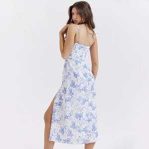 Nuovi prodotti sono <span class=keywords><strong>in</strong></span> vendita. <span class=keywords><strong>Abbigliamento</strong></span> <span class=keywords><strong>donna</strong></span> estivo vestito taglio FitLoose <span class=keywords><strong>abbigliamento</strong></span> quotidiano Casual nuova fionda stampata Sexy - Product Image 4