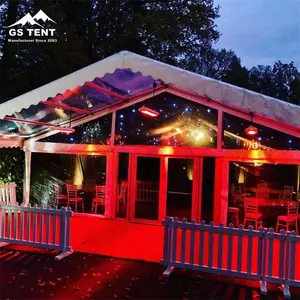 Individuelle A-Struktur Aluminium wasserdicht Party-Zelt 10 × 20 15 × 20 15 × 20 20 × 10 20 × 20 40 Meter Vordachzelte für Beerdigung