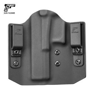 GunFlower <span class=keywords><strong>OWB</strong></span> Kydex Kydex शीट के लिए पिस्तौलदान पाउच वाहक तेजी से बाहर आकर्षित कमरबंद कैरी धारक - Product Image 2