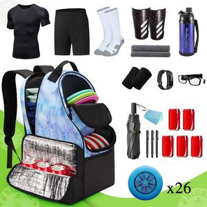 Free sample Disc Golf <b>Backpack</b> Holds 20+ Disc Golf Bag with <b>Cooler</b> Insulated Pocket Large Compartment <b>for</b> Cloth - Product Image 5
