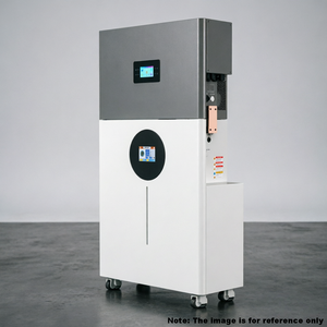 16KW Commercial Energy Storage Cabinet with LiFePO4 Battery, Smart Touchscreen Control & Mobile Wheels for Shop Power Backup - Product Image 5