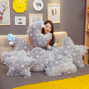 Cojín de nube luminoso para niños, juguetes blandos de Luna, cojines de sofá que brillan en la oscuridad - Product Image 6