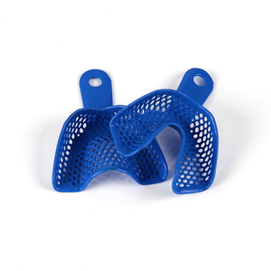 طقم مواد طبع الأسنان السيليكونية ذاتية الاستخدام من الدرجة الغذائية مع قاعدة زرقاء ومحفز أبيض، ضمان مدى الحياة - Product Image 3