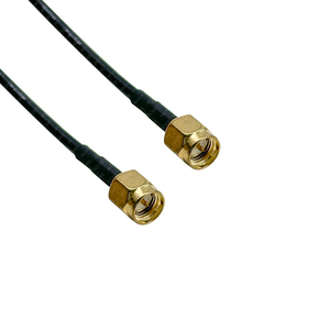 Kabel Koaksial RF Otomotif Hitam LMR200/LMR400/LMR100/LMR600 50Ohm Berlapis PVC - Product Image 4