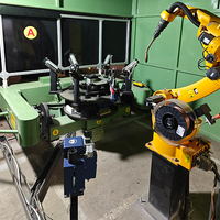 Estación de Soldadura Robótica Automática para Estructuras de Acero, Inteligente, 3D, Totalmente Automática
