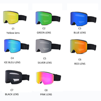 Fabricant de lunettes de ski Vente en gros Protection UV Lunettes de ski Lunettes de neige Hommes Femmes Snowboard Lunettes de motoneige