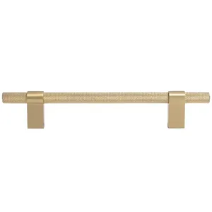 Brass Embossed Wardrobe Door Handle Black Gold Long Handle Cabinet Long Handle High-quality Brass Handle Products