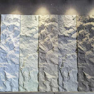 Paneles de pared de piedra de roca PU de diseño moderno, piedra Artificial de cuarzo impermeable para encimeras de hogar y Hotel - Product Image 3