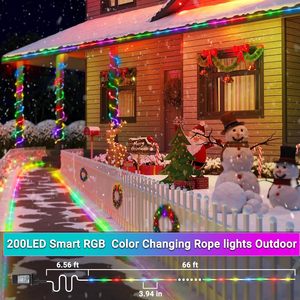 Lumières LED Pixel RGB de Noël 12V, luminosité élevée, étanches IP68, lumières ponctuelles de Noël extérieures permanentes - Product Image 3