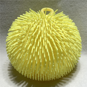 New Funny Kids Soft Vent Squishy Jumbo Spiky Squeeze Spike Balls Jumbo Colorful Spike Balls Fluffy Ball Toy - Product Image 6