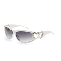 Lunettes de soleil Twooo T1033 Fashion Luxury Custom Heart Decoration Women