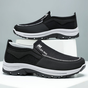 Zapatos Casuales para Hombre, Cómodos para Caminar, Nuevo Modelo, Combinan con Todo, Suela Suave de Tela, Diseño de Una Sola Capa, Talla Grande, Diseño de Boca Poco Profunda - Product Image 4