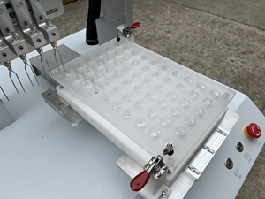 CX-YD6 Precision Automatic Electric Liquid Filling Machine with Motor for <b>Small</b> Volume <b>Glass</b> & Plastic <b>Bottles</b> - Product Image 4