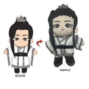 Fabricants de poupées personnalisées, jouets en peluche, poupées en peluche personnalisées de 20 cm, souvenirs adorables, poupées en peluche personnalisées d'anime Kpop - Product Image 1